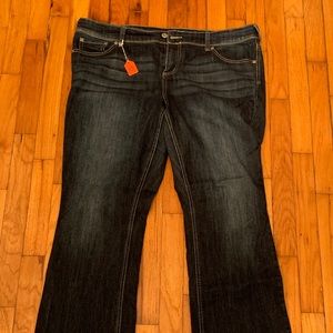 Like new Maurices straight leg jeans, 20 Reg